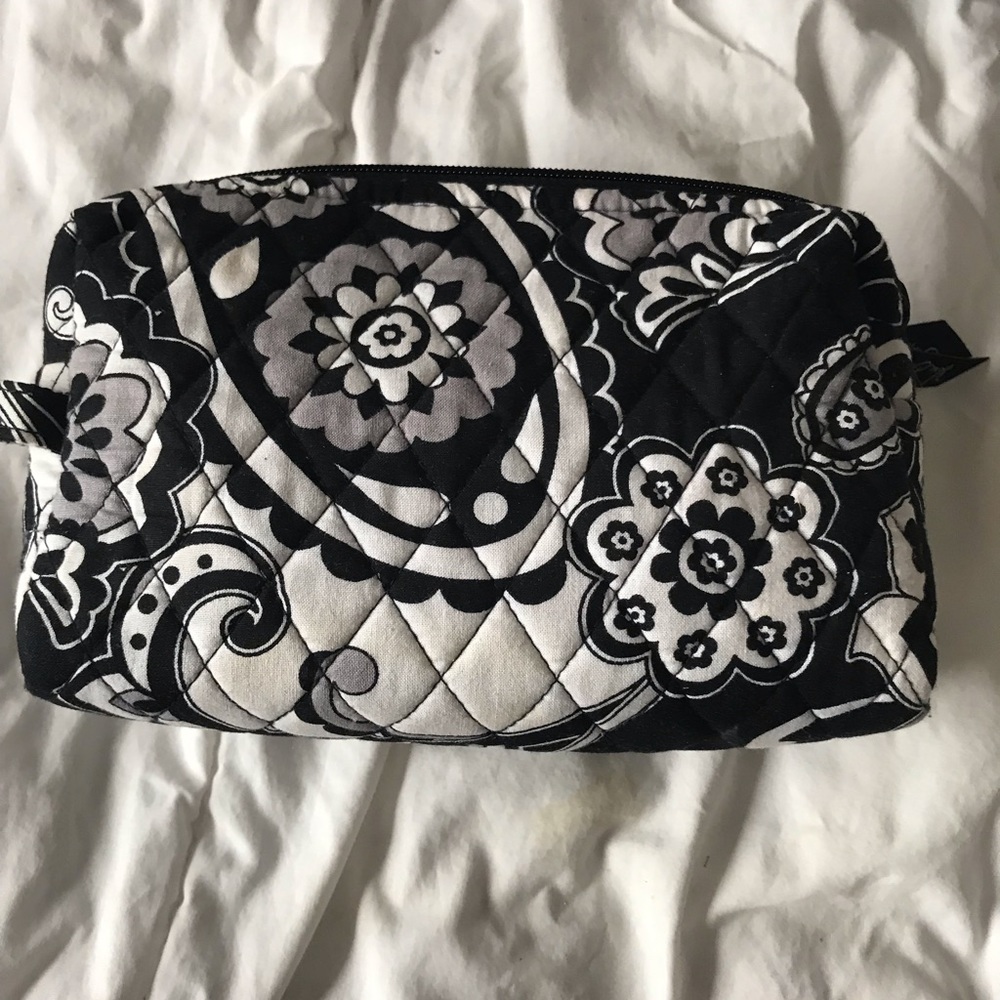 Vera Bradley Midnight Paisley Cosmetic Bag